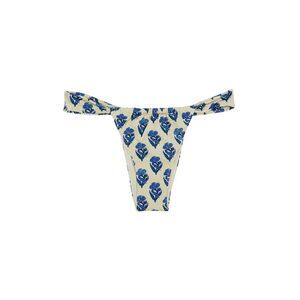 MC2 SAINT BARTH Women's Printed Bikini Bottoms Women AZURE Beachwear